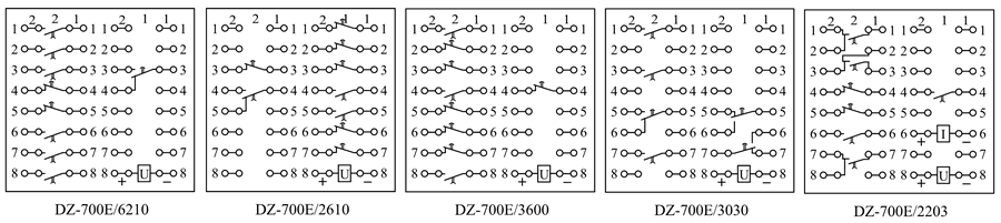 DZ-700E/3600內部接線圖