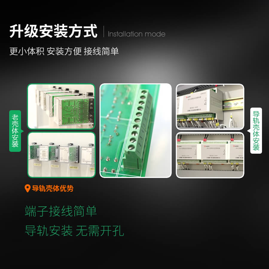 SRS-230VAC-4Z-10A導軌安裝結構